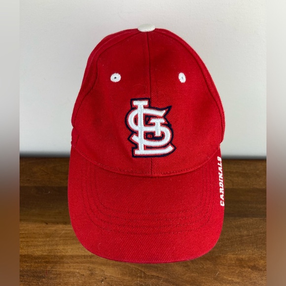 St. Louis Cardinals Hat Cap Adjustable MLB Genuine Merchandise Youth Red. - Picture 3 of 11